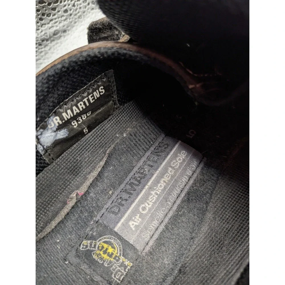 VTG Dr. Martens MIE Monk Strap Chunky Soles England‎ Shoes UK 4 US 5 W 7 Grunge
